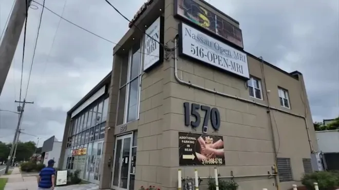 미국 뉴욕주 롱아일랜드 웨스트버리에 있는 민간 MRI 검사기관 ‘나소 오픈 MRI’의 전경.출처=ABC 방송