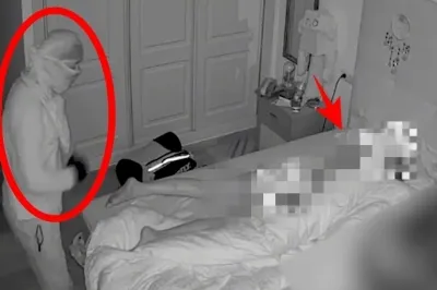 thumbnail - (영상) 소름 그 자체…도둑이 ‘잠든 여성 집주인’ 관찰하는 모습 공개