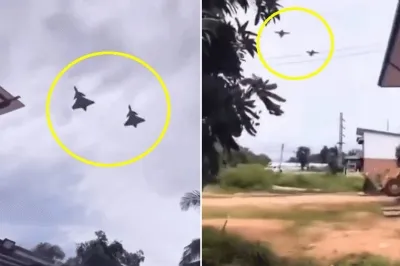 thumbnail - (영상) 태국 그리펜 전투기, 실전 첫 공습…F-16과 합동 타격