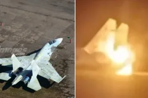 500억짜리 러軍 전투기 ‘화르르’…알보고니 최악의 팀킬? (영상)