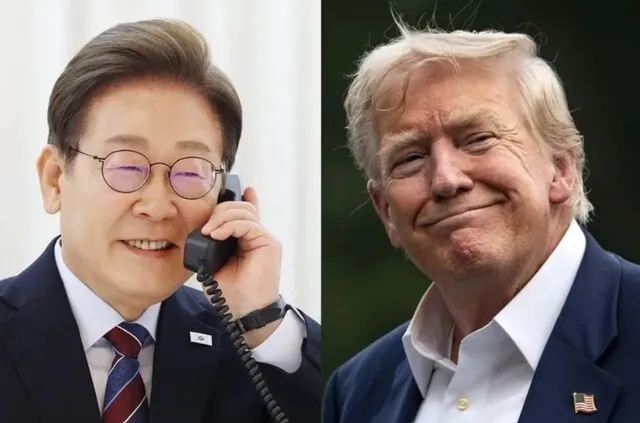 이재명(왼쪽) 대통령과 도널드 트럼프 미국 대통령. EPA 연합뉴스 이재명(왼쪽) 대통령과 도널드 트럼프 미국 대통령. EPA 연합뉴스