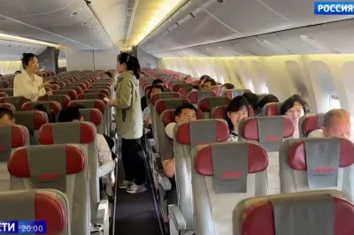 thumbnail - “매진됐다더니 텅텅”…북러 직항 첫편, 승객 대부분은 북한인