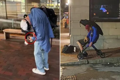 thumbnail - (영상) ‘좀비 같은 마약 중독자’ 美 명품 쇼핑가 등장…민주당 시장 ‘흡입기’ 나눠줬다?