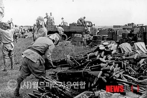 “일본군이 한국인 무차별 살해, 시신은 총검 훈련용으로 사용”