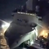 [포착] “불이야” 日 오키나와 정박한 美 상륙수송선 화재…자위대가 진화 (영상)