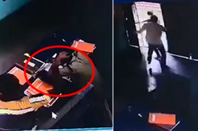 thumbnail - (영상) 망치로 교도관 머리 내리치고…CCTV 포착된 충격 탈옥