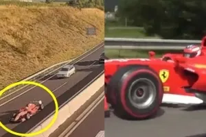 F1 경주차 몰고 고속도로 질주 ‘유령 운전자’…6년 만에 체포 (영상)