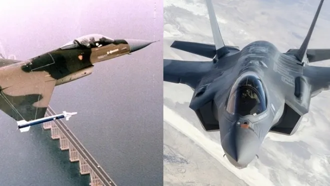 베네수엘라의 F-16과 미국의 F-35 자료사진 베네수엘라의 F-16과 미국의 F-35 자료사진