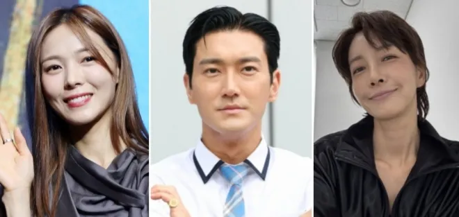 왼쪽부터 선예, 최시원, 진서연