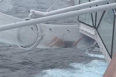 thumbnail - (영상) “보기만 해도 숨 막혀”…크루즈선 워터 슬라이드 대참사