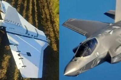 thumbnail - 러 드론 격추했다고…최신예 F-35 전투기에 ‘킬 마크’ 새겨졌다