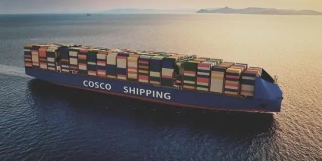 중국원양해운공업(COSCO)의 선박. COSCO 제공