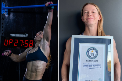 thumbnail - (영상) 1시간에 턱걸이 733회…세계 기록 세운 호주 여성 정체
