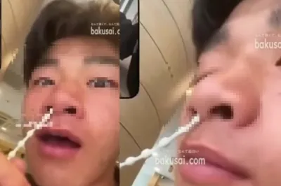 thumbnail - ‘바보짓’ 하는 청소년들…식당 물건 코에 넣고 후비적, 일본 발칵