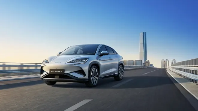 BYD의 SUV ‘씨라이언7’. BYD 제공