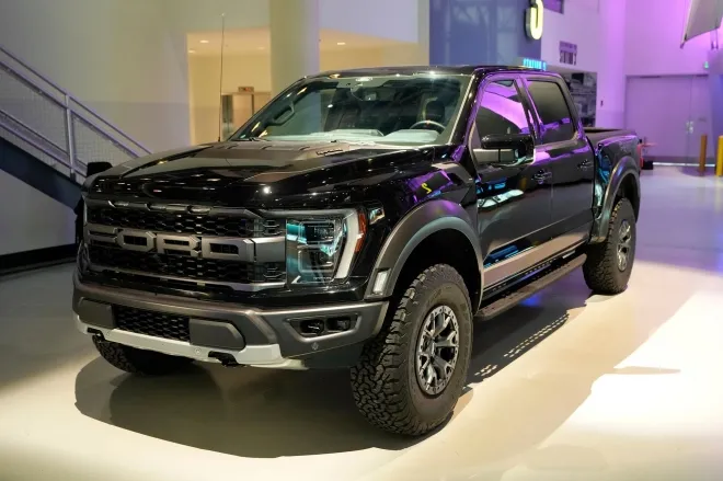 미국산 픽업트럭 포드 F-150. AP 연합뉴스