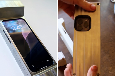 thumbnail - (영상) 폰케이스가 3kg…스마트폰 중독, 물리적으로 해결한 남자