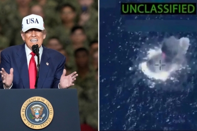 thumbnail - “바다선 이겼다…이제 육상이다” 트럼프, 미군 마약선 4척 격침 지시