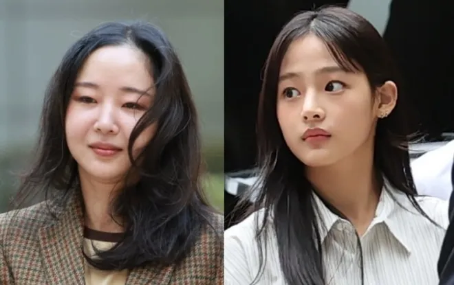 민희진 전 어도어 대표와 뉴진스 멤버 민지. 연합뉴스