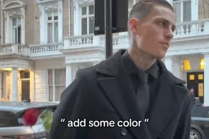 올블랙 의상, 칙칙하다고? 포인트를 주면 되잖아