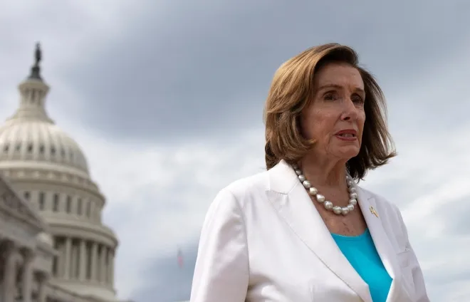 사실상의 은퇴를 선언한 낸시 펠로시 전 미국 하원의장. 로이터 연합뉴스 자료사진