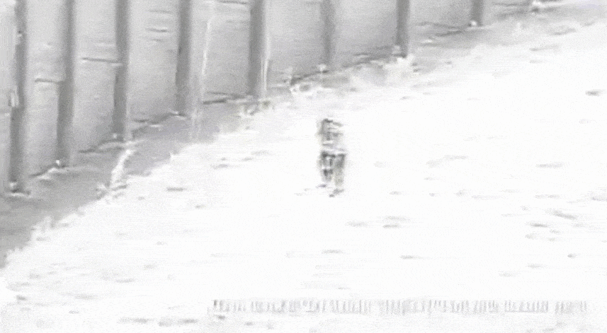 이스라엘군이 공개한 사건 영상의 일부