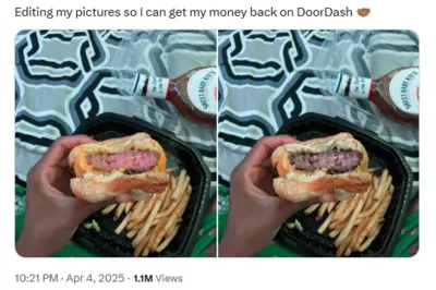 “AI 덕분에 환불받았다”…미국 배달앱 신종 ‘먹튀 수법’ 논란