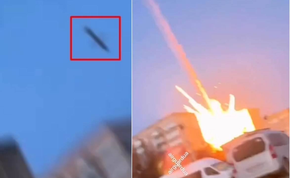 thumbnail - [포착] 아파트에 내리꽂히는 미사일…러, 우크라 전역 대대적 공습 (영상)