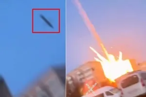 아파트에 내리꽂히는 미사일…러, 우크라 전역 대대적 공습 (