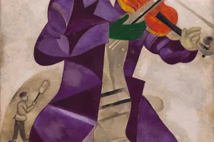 허공에 띄운 영혼의 선율: 샤갈 ‘녹색의 바이올리니스트’