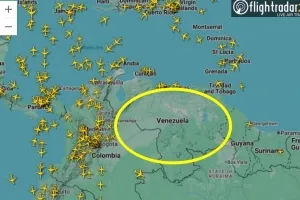 ‘트럼프 군사 작전’ 임박한 베네수엘라, 하늘 텅 비었다…실시간 상황 공개
