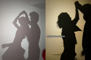 (영상) 요즘 핫한 커플 그림자 댄스 챌린지