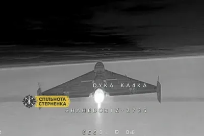 thumbnail - 160㎞로 추격…우크라 ‘스팅’ 요격드론, 러 제트형 샤헤드 첫 격추