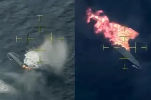 미군, 마약 밀매 의심 ‘반잠수정’ 무차별 격침…‘고스트라이