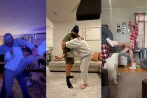 팔 사이로 ‘쏙!’…요즘 다시 뜨는 커플 챌린지