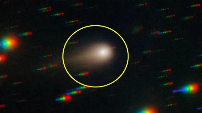 제미니 사우스 망원경으로 포착한 3I/ATLAS. International Gemini Observatory/NOIRLab/NSF/AURA/Shadow the Scientist