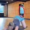 운동 중이라 몰랐다…헬스장 유리문 너머에서 벌어진 일