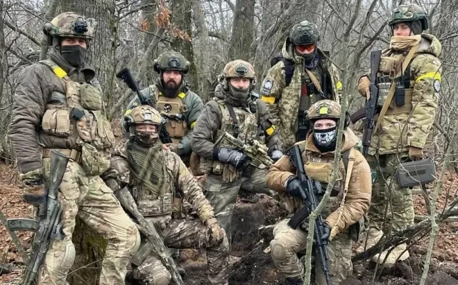 하르티야 부대원들 모습. 소셜미디어 캡처