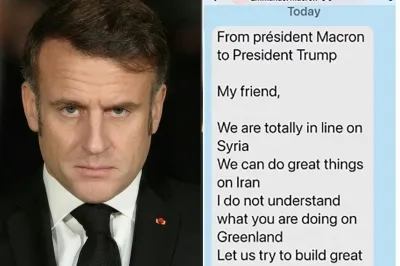 “그린란드에 대해 왜 이래?”…트럼프, 마크롱 대통령 보낸 문자 공개