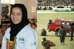 “태권도 가르쳤다는 이유로 ‘돌팔매형’까지”…아프간 여성에게