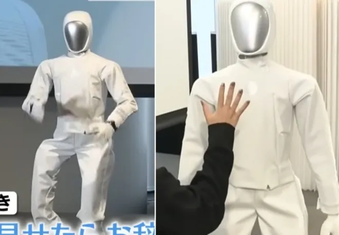 일본 도넛 로보틱스가 개발한 휴머노이드 로봇. 현지 방송 캡처