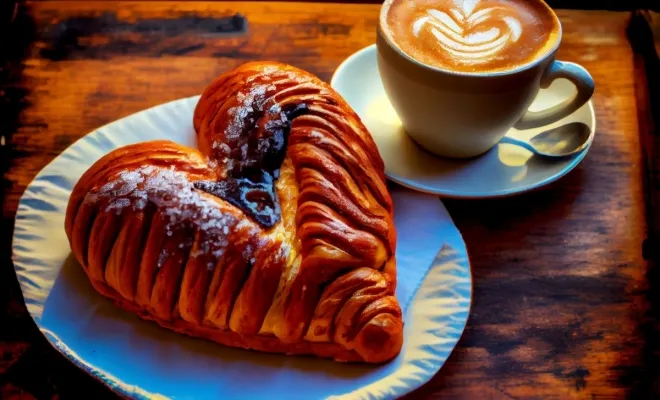 빵과 커피 자료사진. 123rf.com