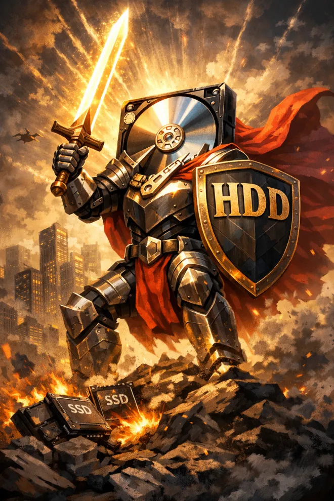 thumbnail - 내가 퇴물이라고? AI 덕에 귀한 몸 된 하드디스크