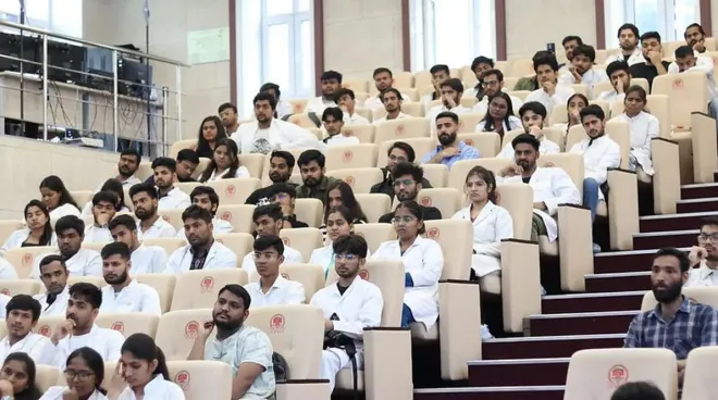 인도 의과대학 학생들 자료사진. 기사와 관계 없음