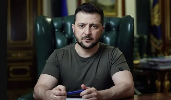 볼로디미르 젤렌스키 우크라이나 대통령 자료사진