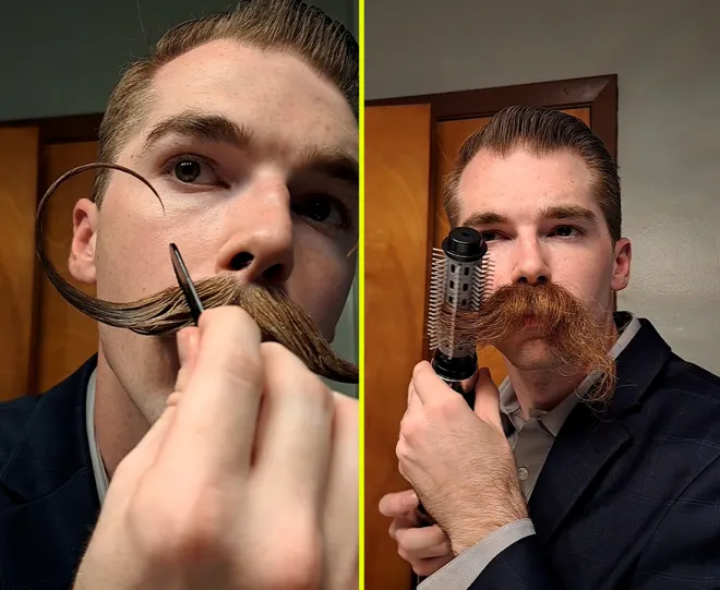 thumbnail - 어떻게 사람이 이렇게 프링글스…‘콧수염 아조씨’ 정체