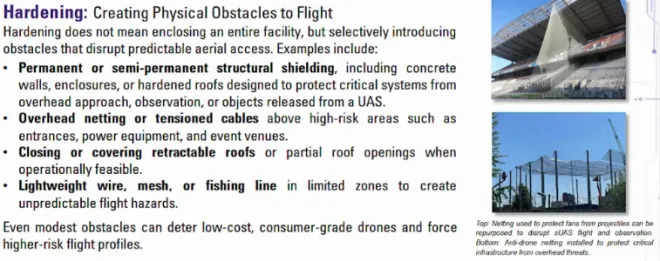 미 국방부의 드론 대응 강화 지침을 담은 보고서 일부