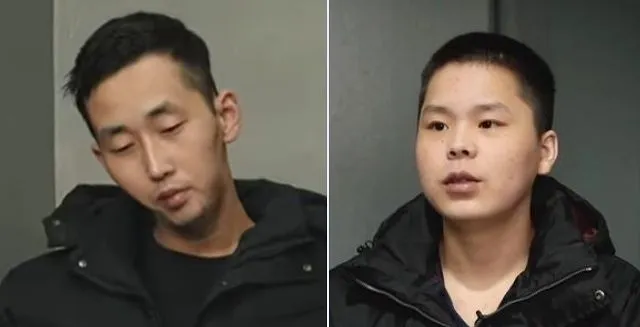 러시아에 파병됐다가 우크라이나군에 생포된 북한군 포로 리모씨(왼쪽)와 백모씨. 사진 MBC ‘PD수첩’ 캡처