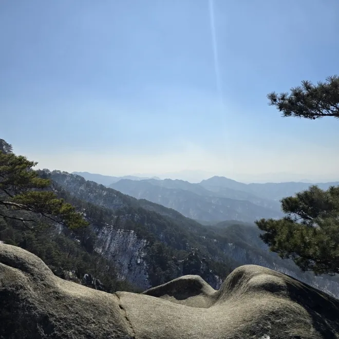 용화산 풍경