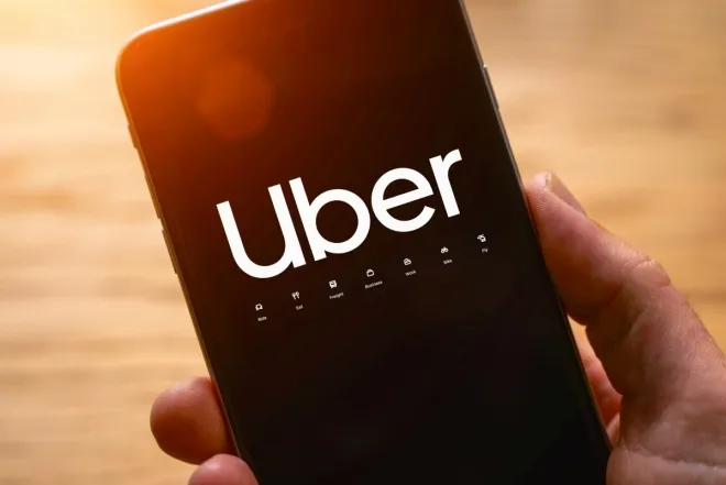 우버 택시 앱 자료사진. 123rf.com